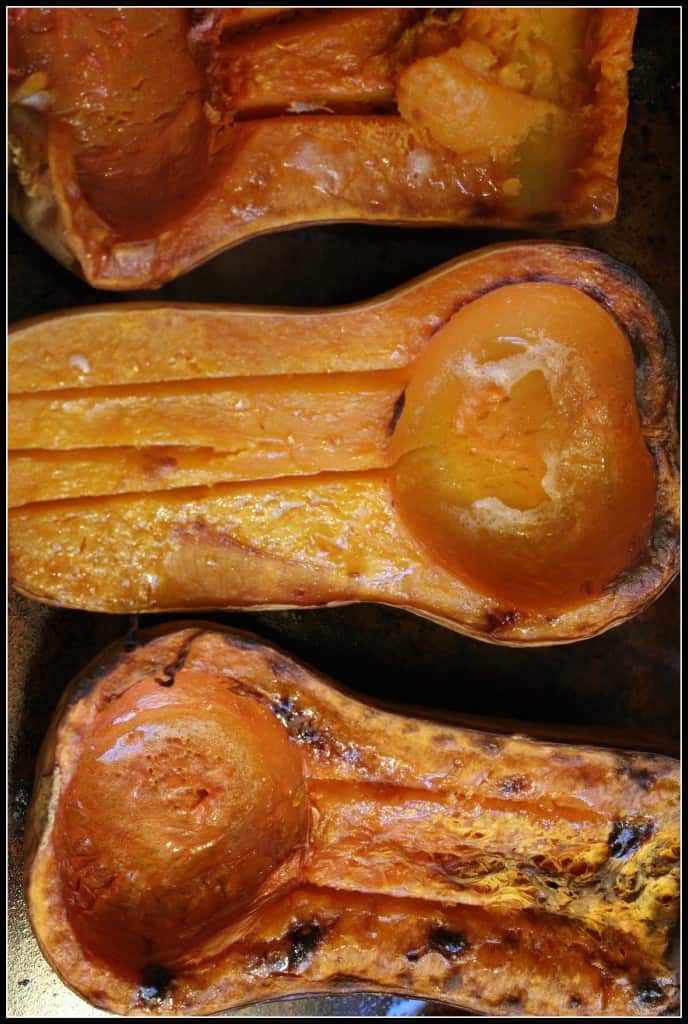 Roasted butternut squash soup