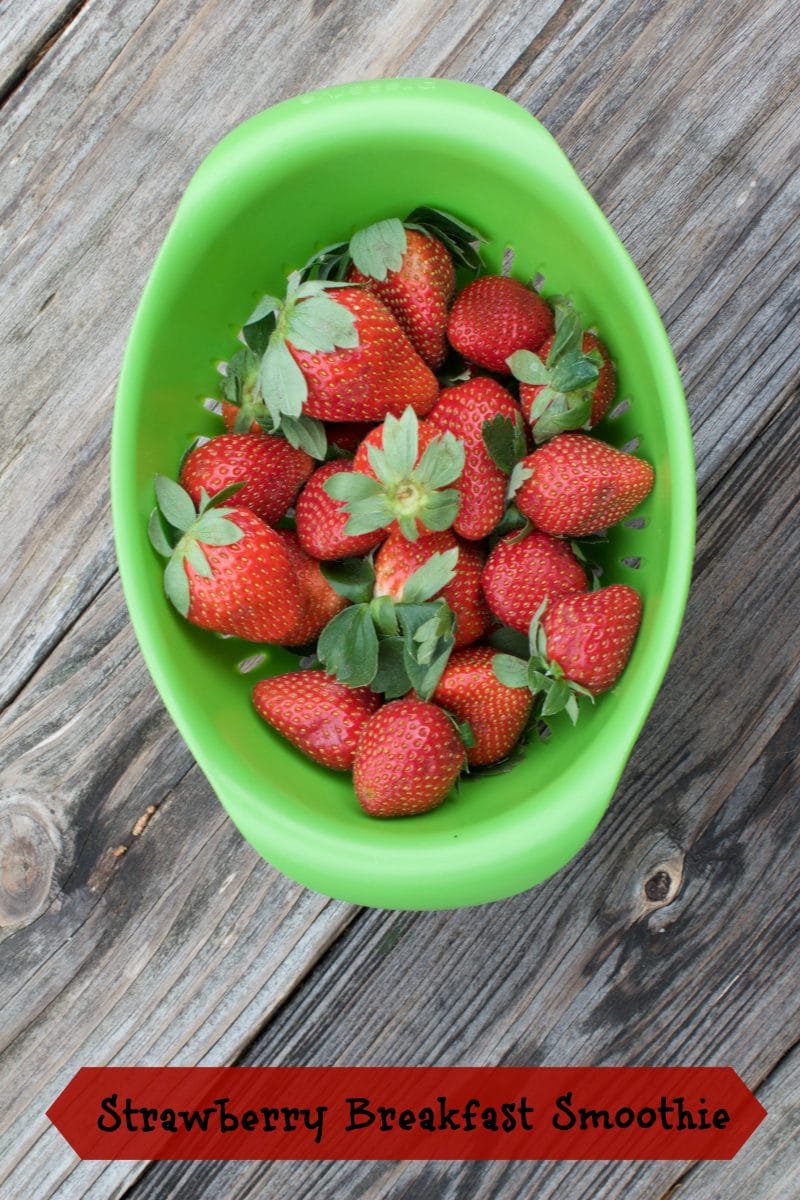 Strawberry Breakfast Smoothie