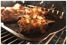 Gluten-free Cheesy Stuffed Pork Chops