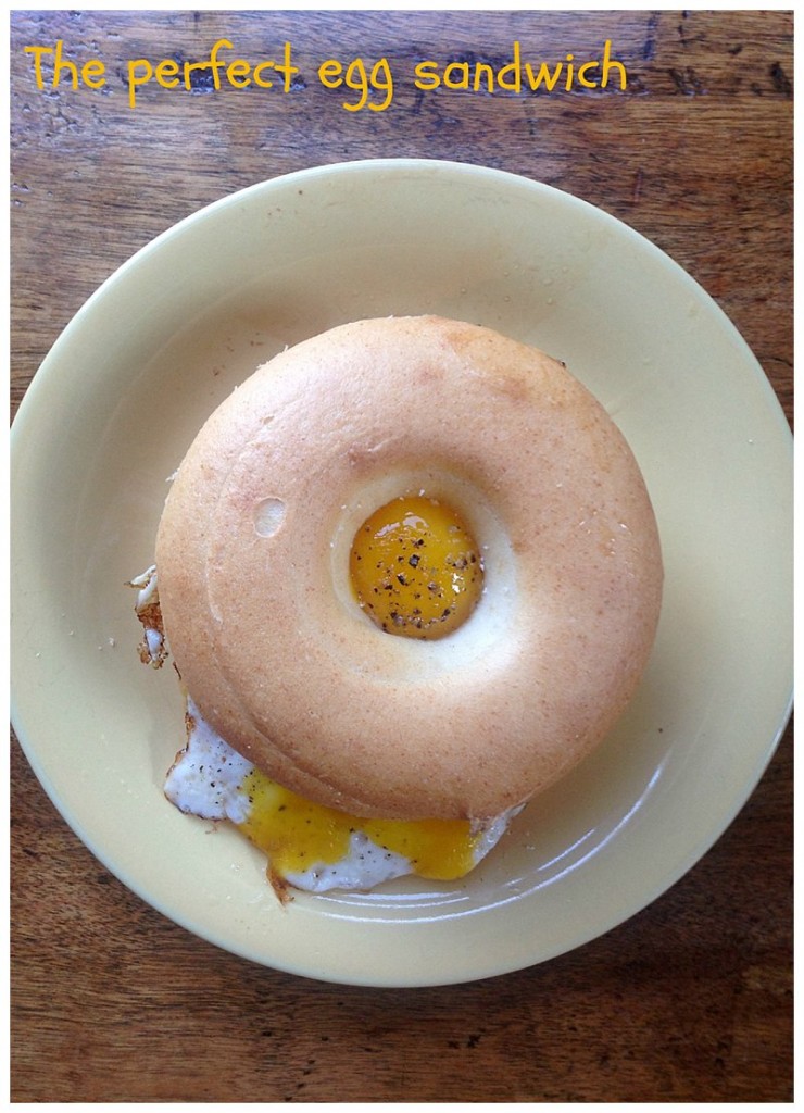 The perfect egg sandwich