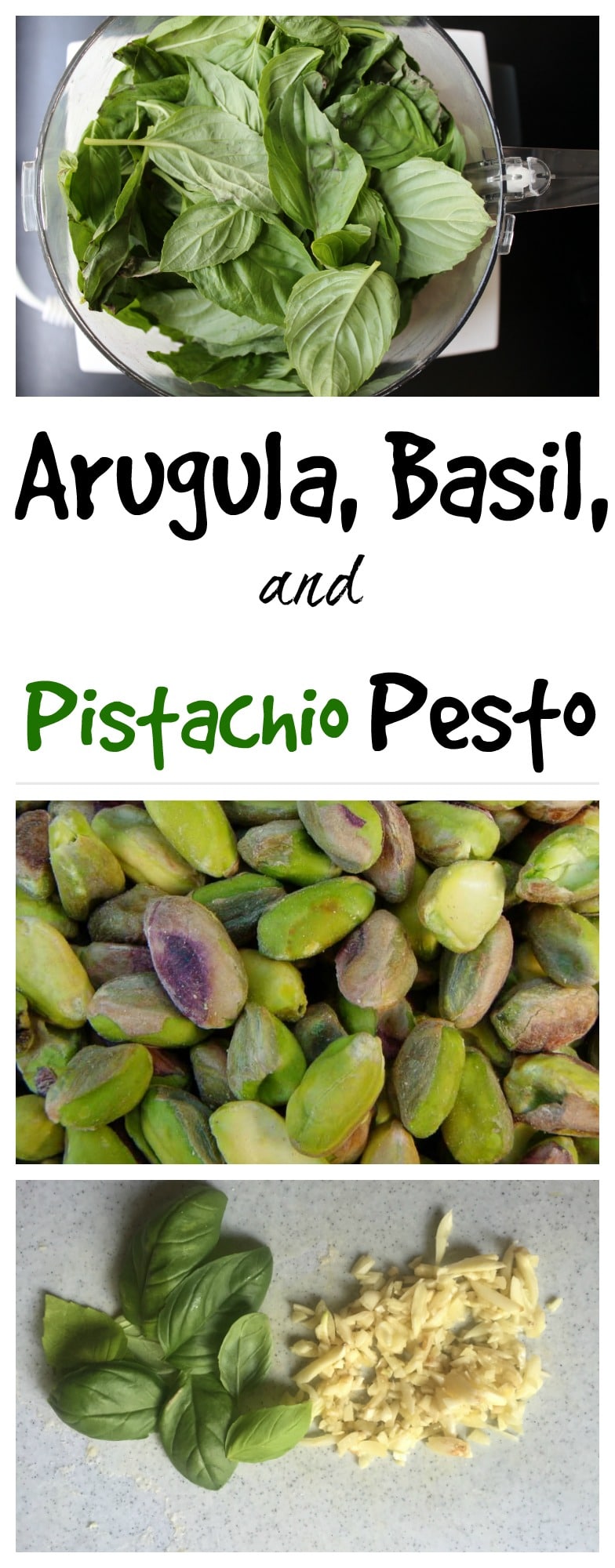 Arugula, Basil, and Pistachio Pesto || Erin Brighton | easy recipes | farm to table | gluten free |
