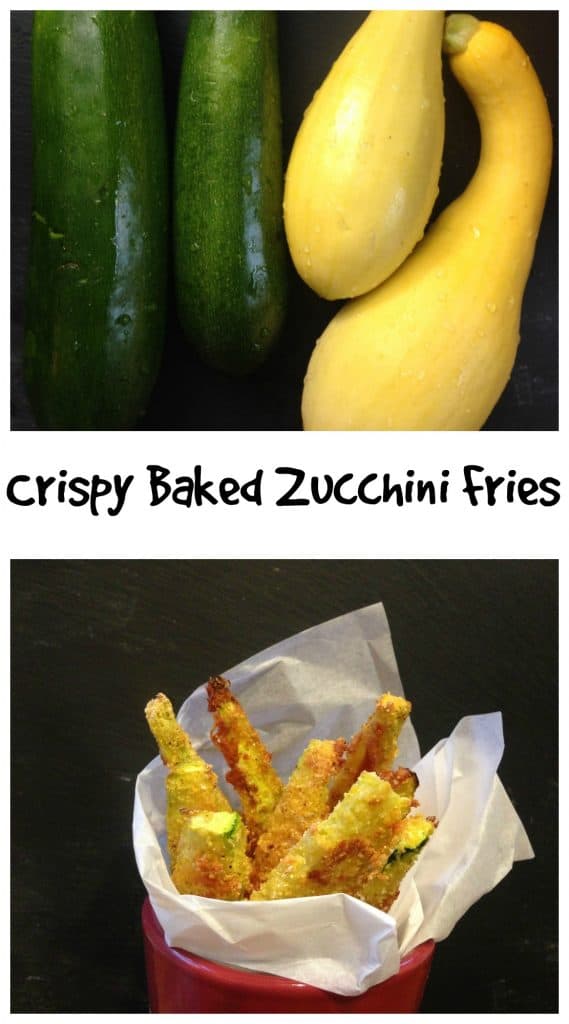 Crispy Baked Zucchini Fries || Erin Brighton | gluten free | sides | family friendly | veggie recipes