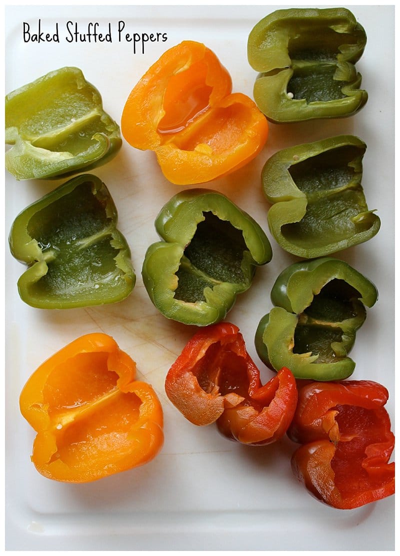 Italian Baked Stuffed Peppers