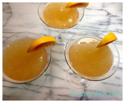 Blood Orange Martinis