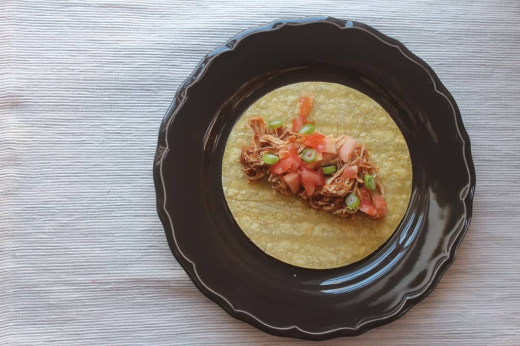 Slow Cooker Shredded Chicken Quesadillas