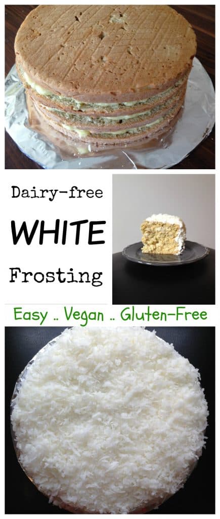 Amazing Dairy Free White Frosting || Erin Brighton | vegan | gluten-free | baking | cooking tips