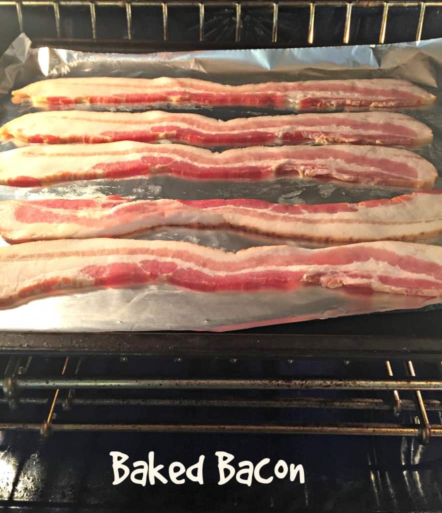 Baked bacon