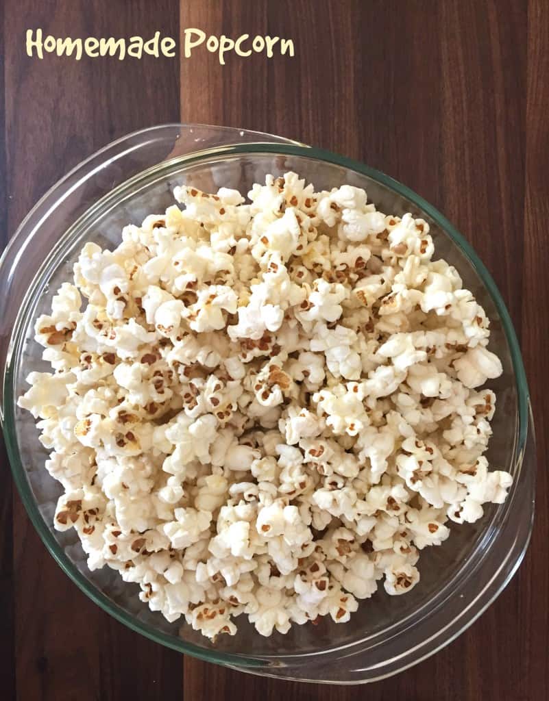 Homemade Popcorn
