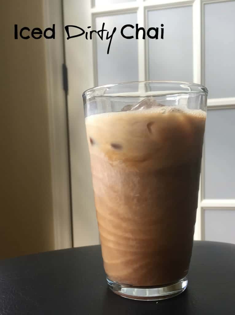 Iced Dirty Chai