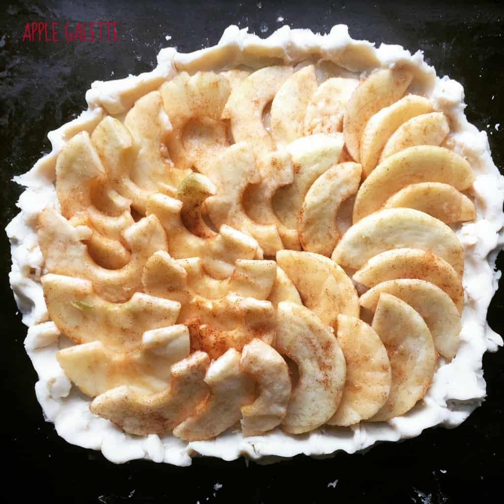 Apple galette