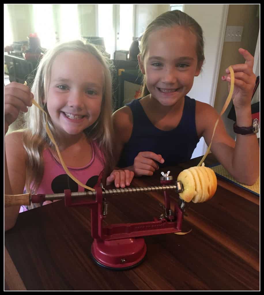 Apple peelers