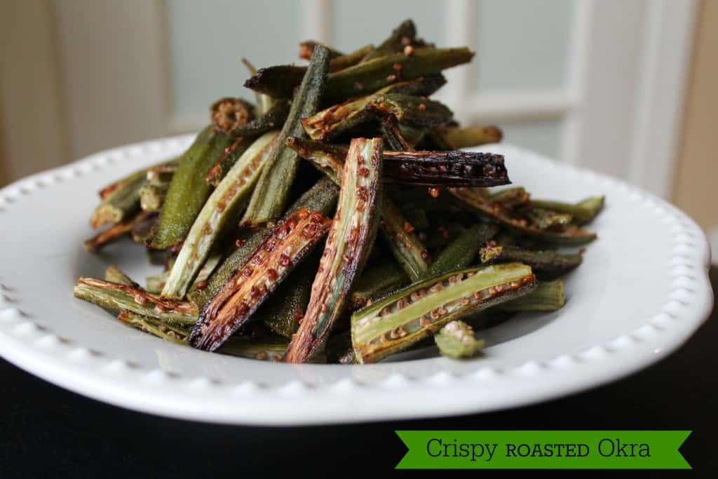 Crispy Roasted Okra