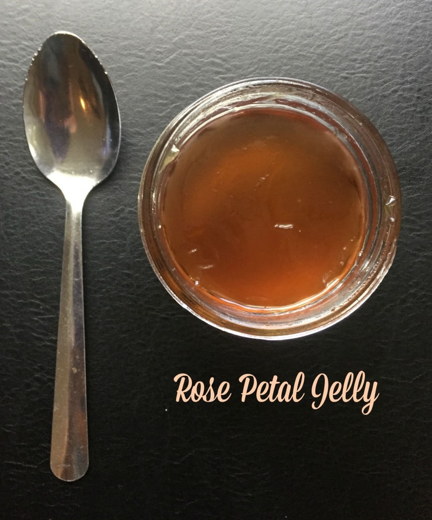 Locally made rose petal jelly