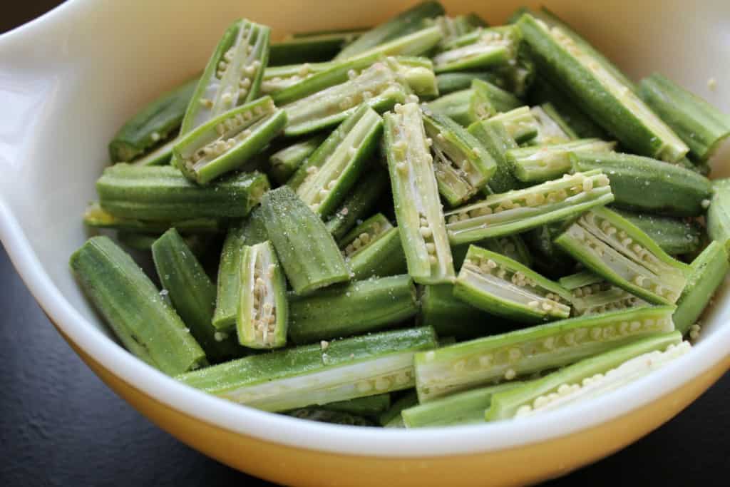 Sliced Okra
