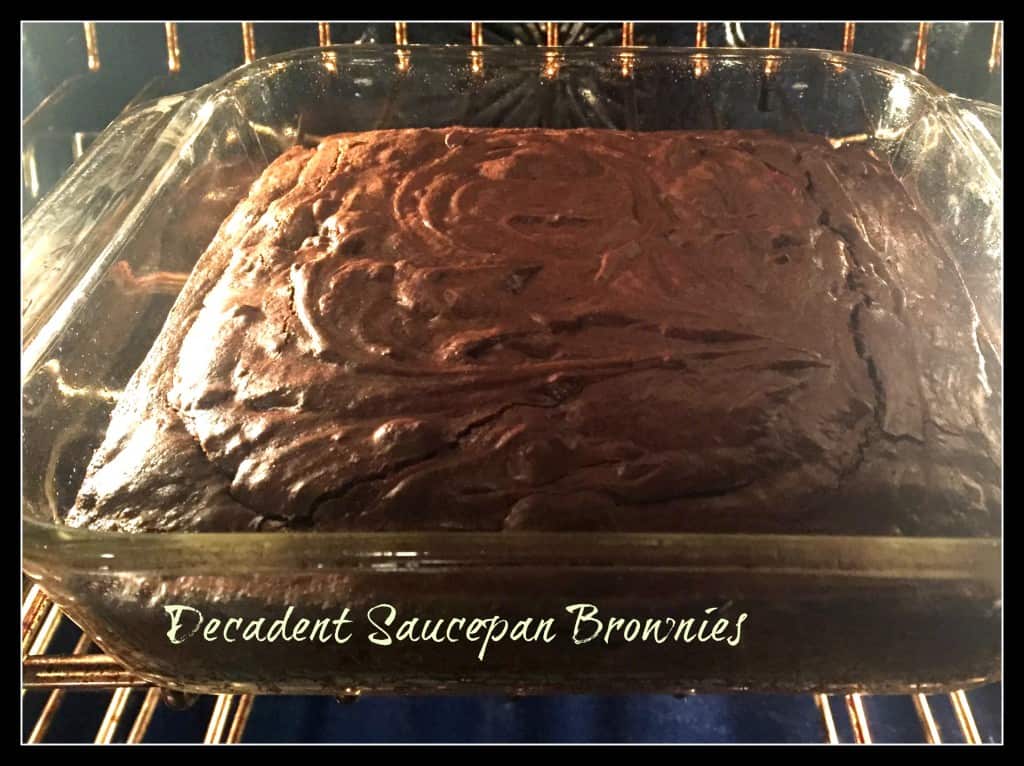 Decadent Saucepan Brownies
