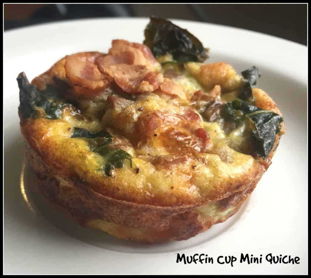 muffin cup mini quiche