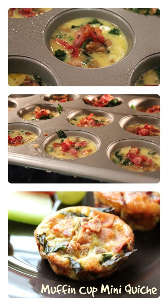 Muffin Cup Mini Quiche