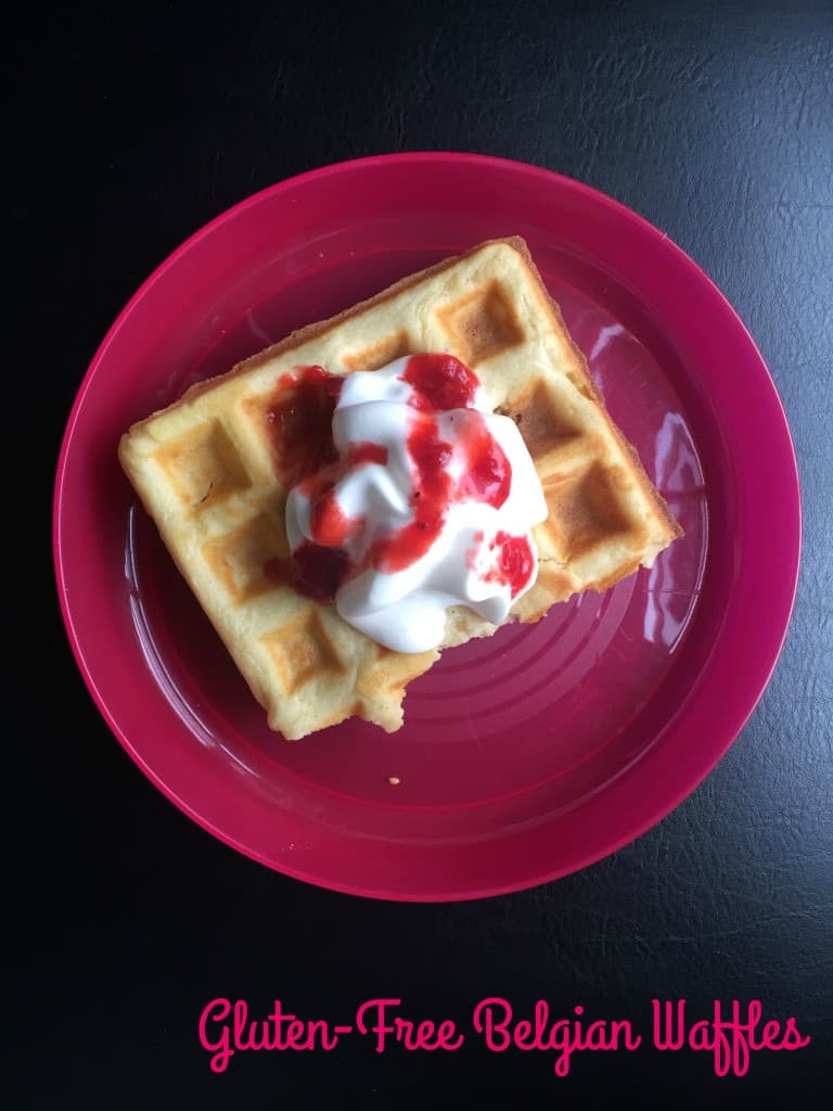 gluten-free Belgian waffles