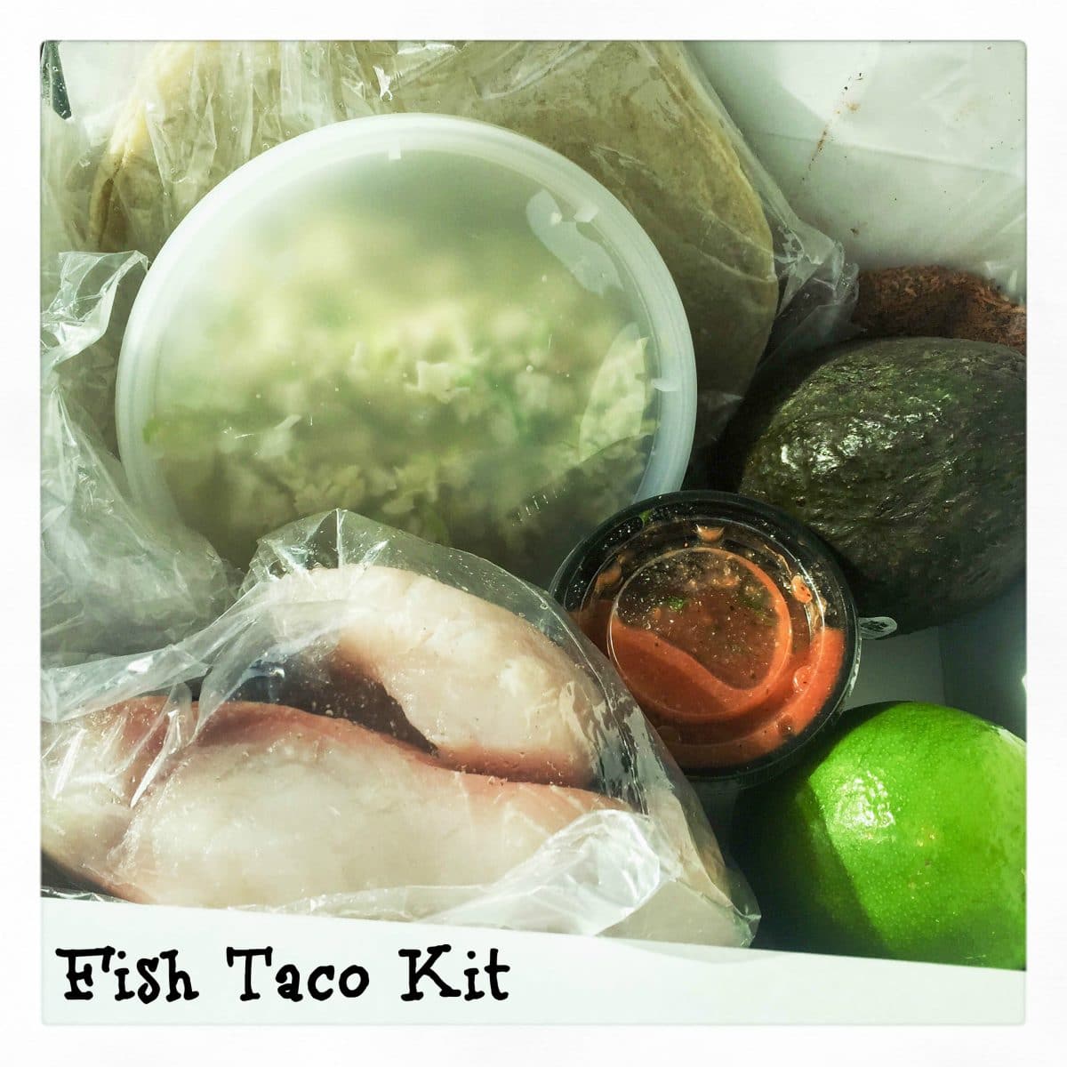 Fish Taco Kit From Catch On Seafood