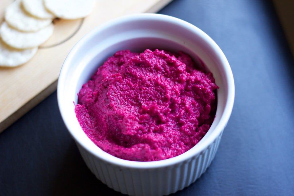 Roasted Beet Hummus - Enjoy!