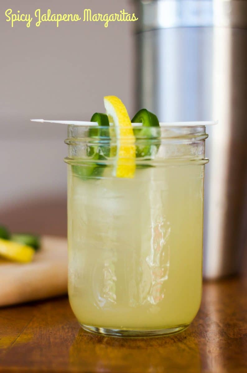 Spicy Jalapeno Margaritas