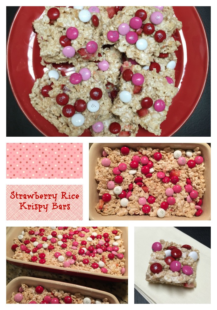Strawberry Rice Krispy Treats #foodbloggerlove