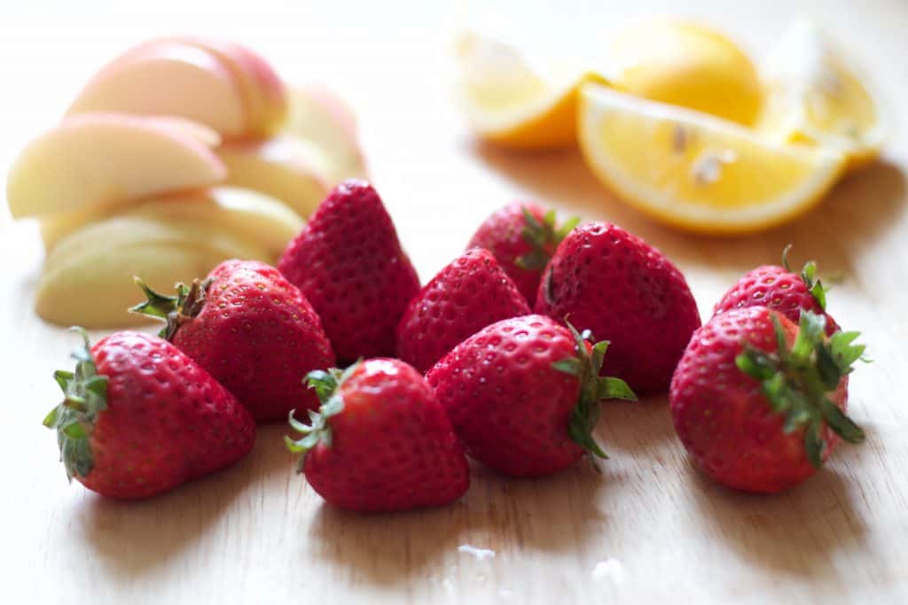 North Carolina Strawberries for Sangria