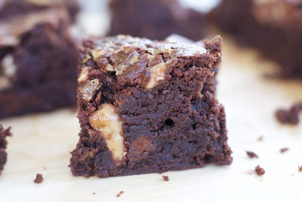 Gluten-free Heath Bar Brownies