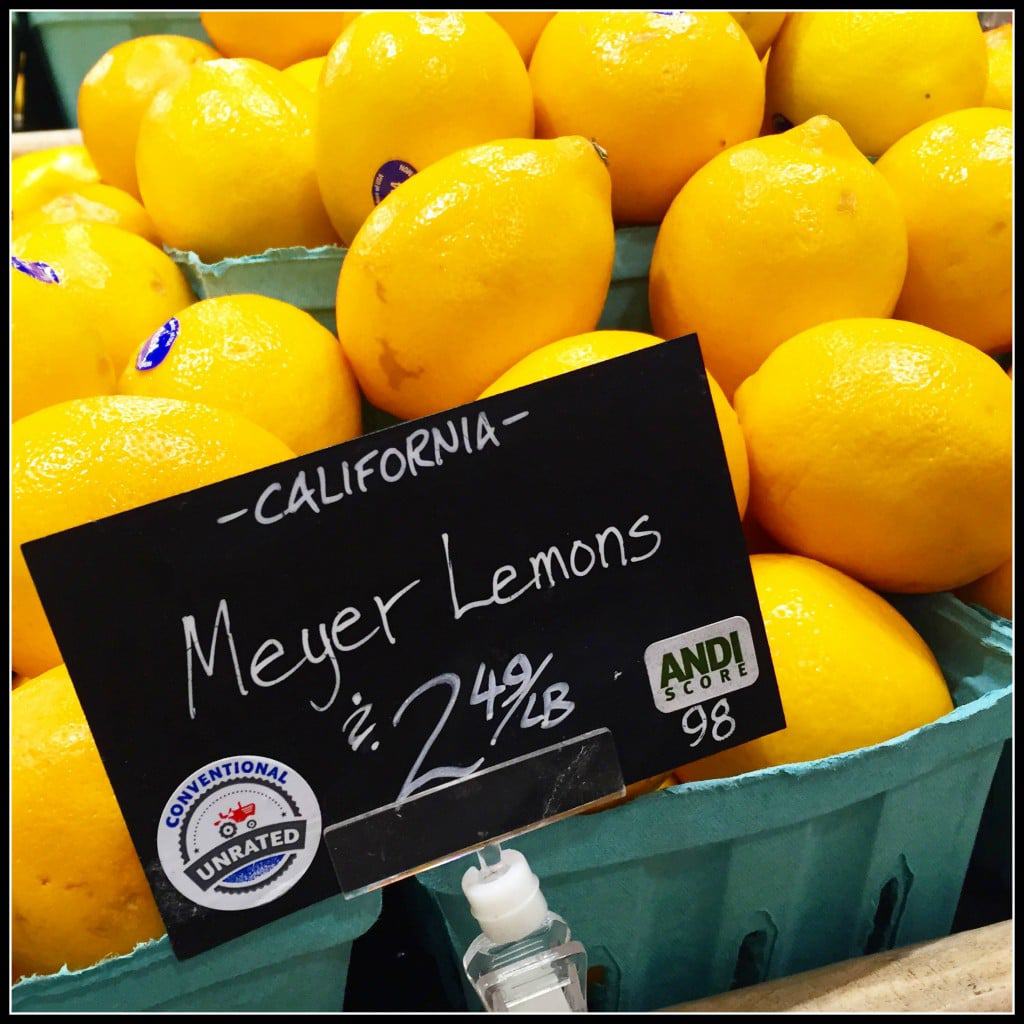 Meyer Lemons From Whole Foods
