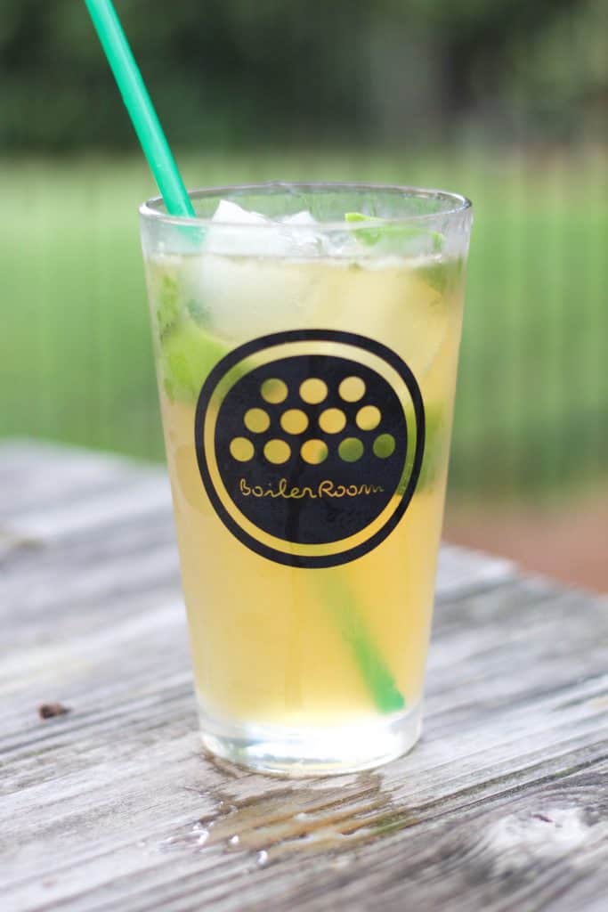 Pineapple sage mojito