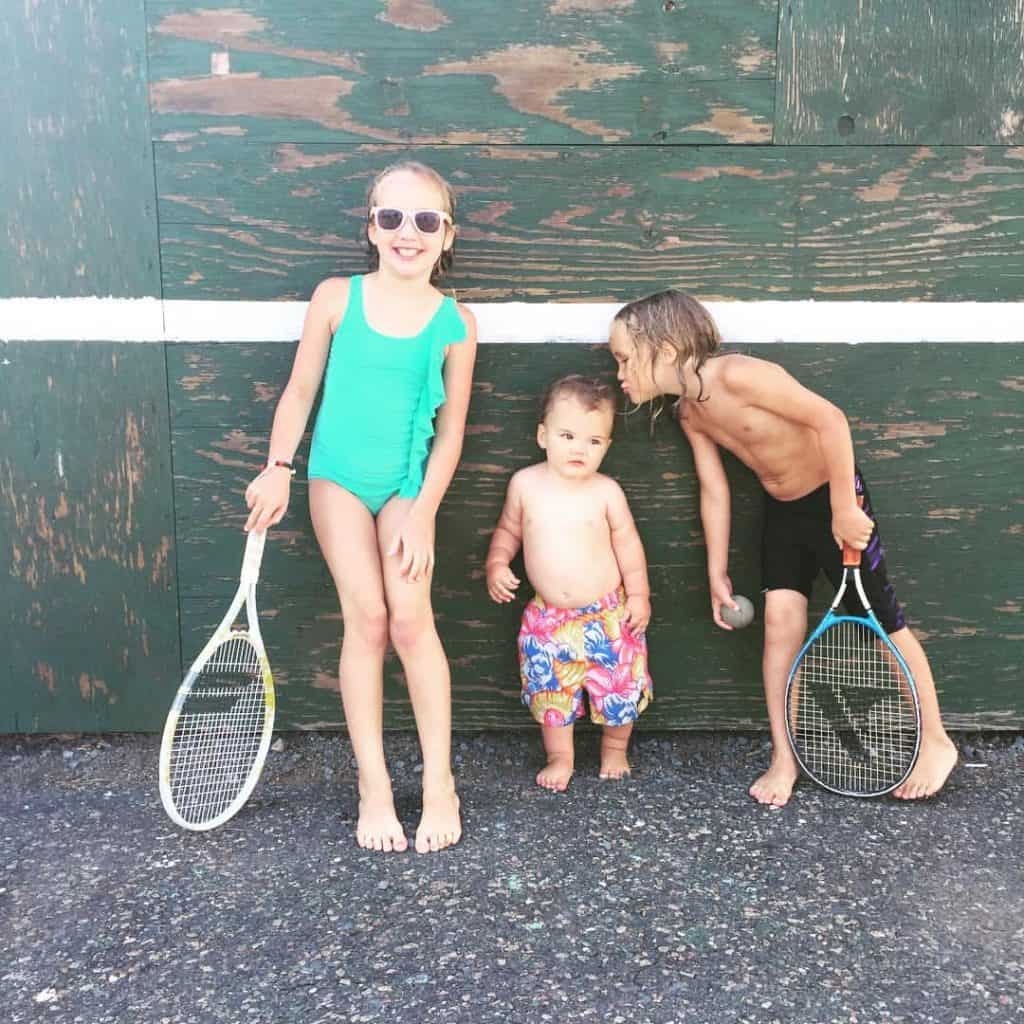Tennis at the backboards, SHYC