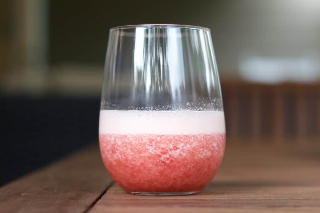 Slushy Strawberry Frose