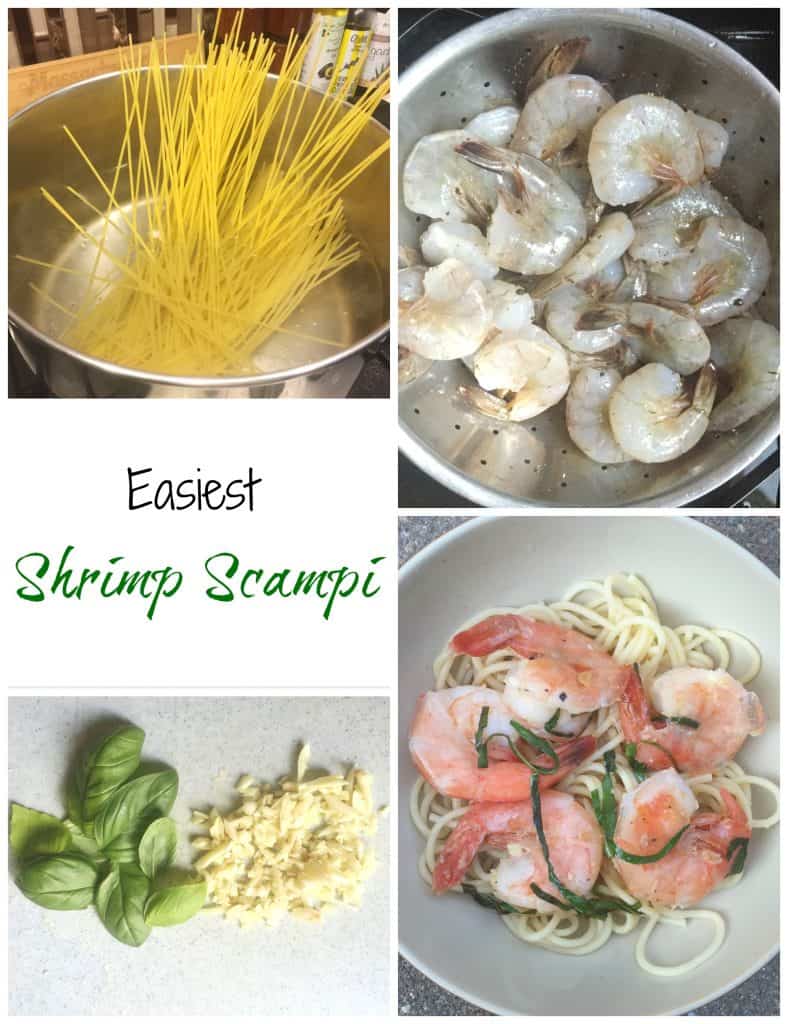Easiest Shrimp Scampi || Erin Brighton | gluten-free | seafood | kid friendly dinners | cooking tips