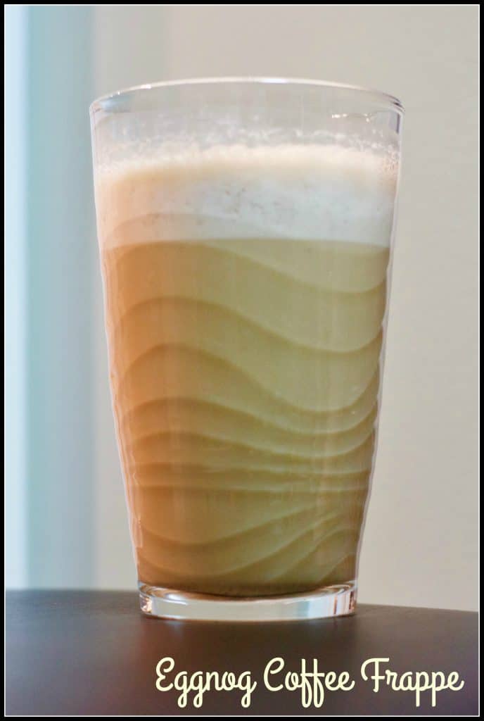 Eggnog Coffee Frappe || Erin Brighton | Sunday Supper | gluten free | dessert | coffee drinks | holidays