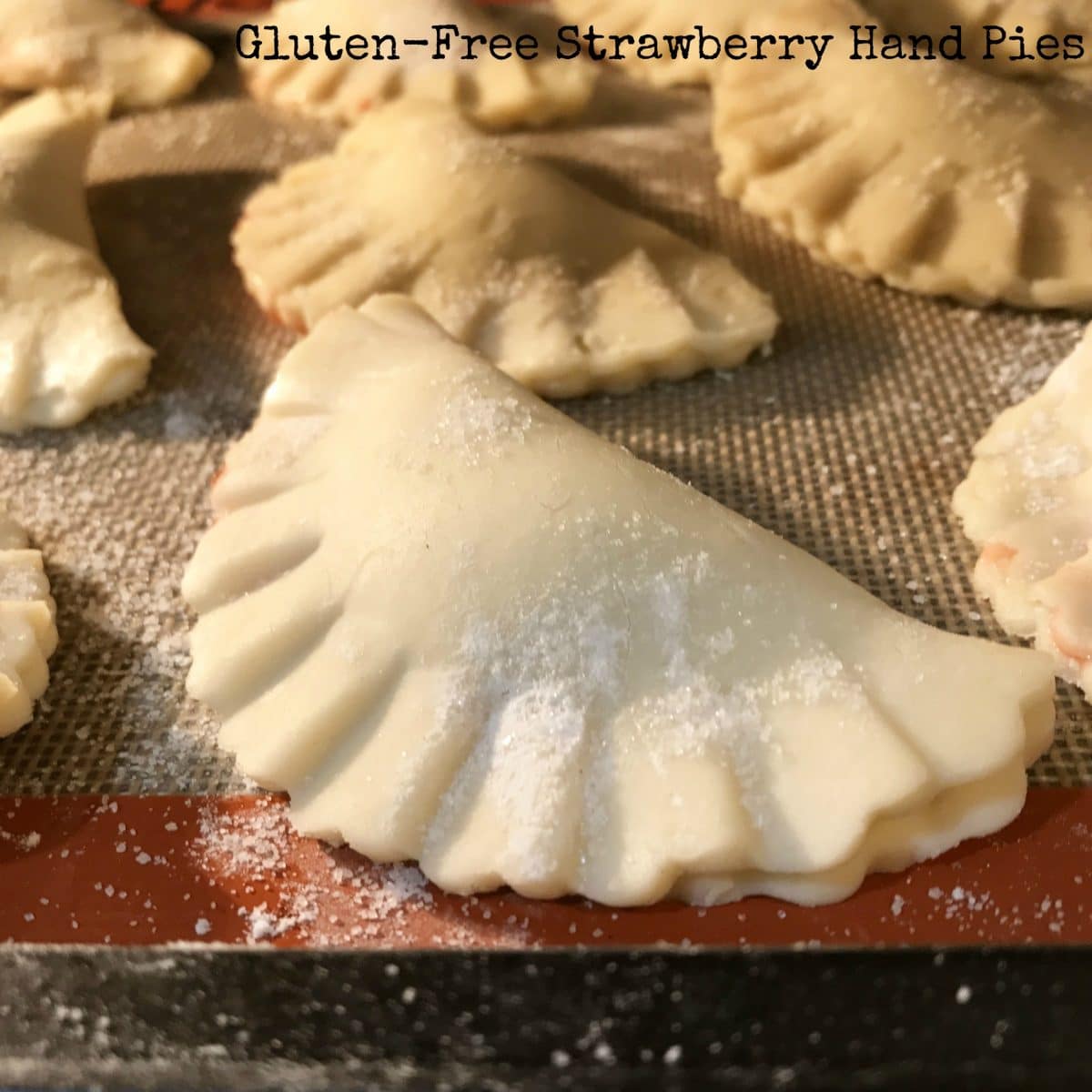 Gluten Free Strawberry Hand Pies || Erin Brighton | Dessert | Easy Recipes | #SundaySupper