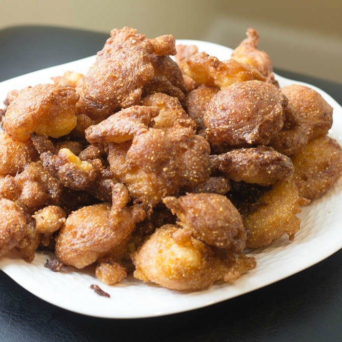 Gluten-free hush puppies || Erin Brighton | barbecue | side dishes | Got To Be NC