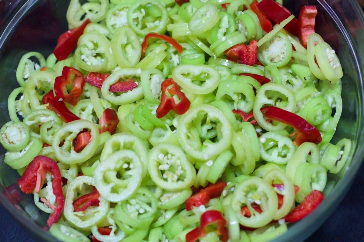 Sweet and Spicy Pickled Peppers || Erin Brighton | Cooking With Erin | gluten free | canning | grow your own | easy recipes