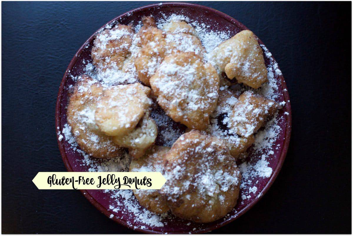 Easy Gluten-Free Jelly Donuts || Erin Brighton | gluten free | breakfast | dessert | easy recipes