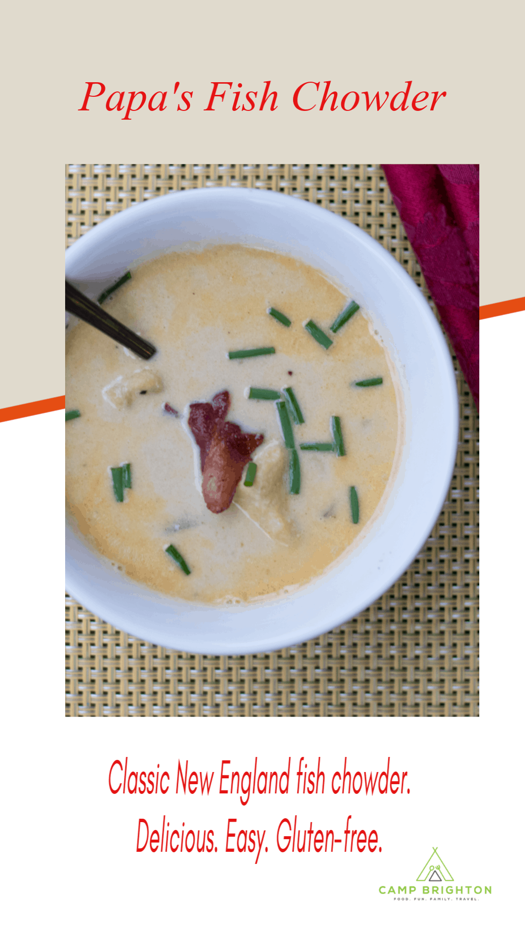 Papa's Fish Chowder - Classic New England Fish Chowder