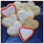 Simple Sugar Cookies With White Icing