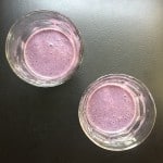 Blackberry smoothies for popsicles