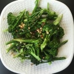 Sauteed Broccoli With Crispy Garlic
