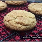 Molasses Crinkle Cookies