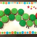 The Very Hungry Caterpillar Birthday Cupcakes