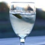 Sparkling Gin Basil Lemonade