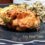 Easy Baked Salmon Cakes || Erin Brighton | gluten free | seafood recipes | dinner