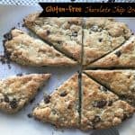 Gluten-free Chocolate Chip Scones || Erin Brighton | gluten free | baking | dessert | brunch | easy recipes
