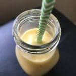 Orange Ginger Mango Lassi || Erin Brighton | smoothies | Indian | vegan | dairy free | kid friendly