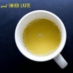 Turmeric Ginger Latte || Erin Brighton || gluten-free | espresso drinks | breakfast | good for you recipes
