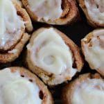 Easy Gluten-Free Cinnamon Rolls || Erin Brighton | breakfast | brunch | holiday baking | party food | copycat recipes